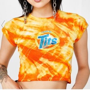 ISO!!! No Tits Tye Die Tee, Size Small